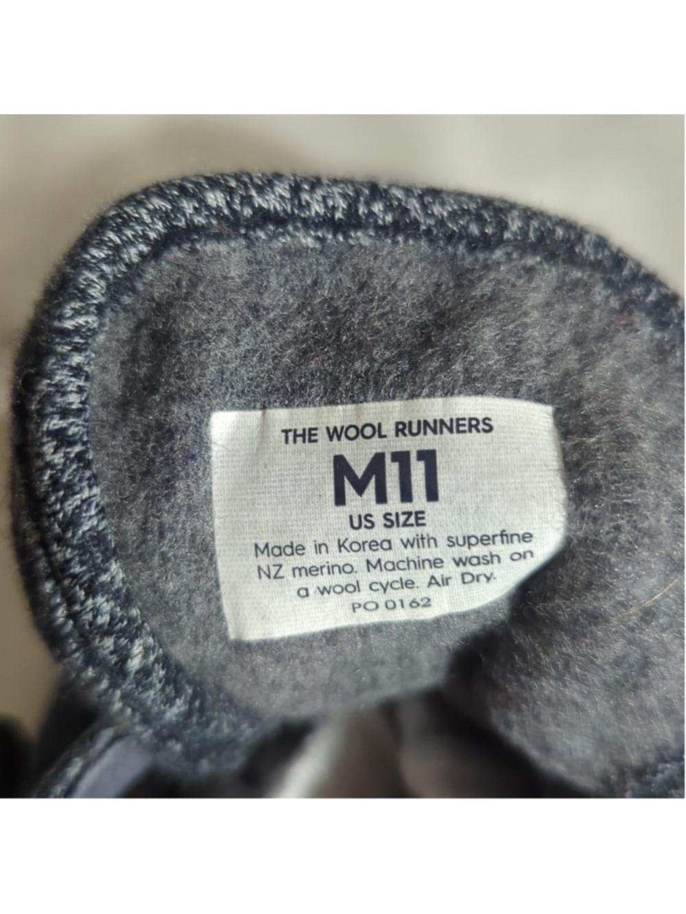 Allbirds Mens Wool Runner Mizzles Sneakers Gray Size 11 - Picture 5 of 7
